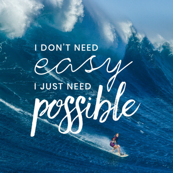 ​I Don’t Need Easy