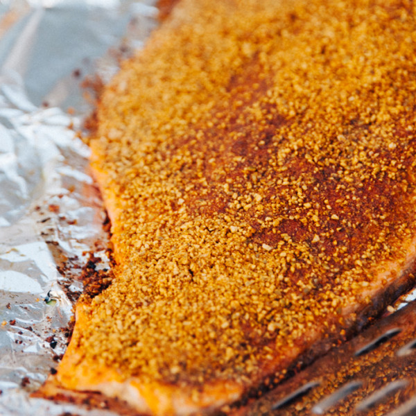 Pepita Crusted Salmon